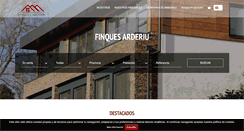 Desktop Screenshot of fincasarderiu.com